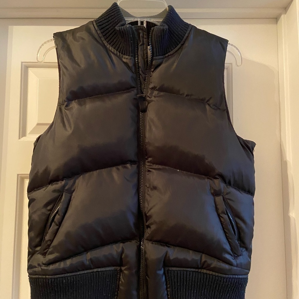 Old Navy Puffy Black Vest